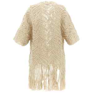 Brunello Cucinelli Opera Dazzling Macramé Cardigan