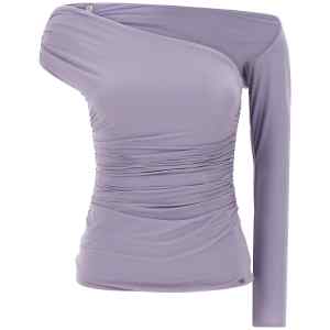 Elisabetta Franchi Asymmetrical Neckline Top