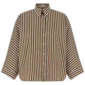 Brunello Cucinelli Monile Striped Shirt