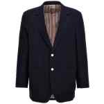 Thom Browne Single-breasted Seersucker Blazer