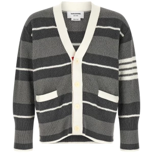 Thom Browne Striped Cardigan