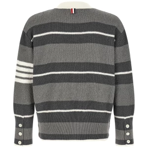 Thom Browne Striped Cardigan