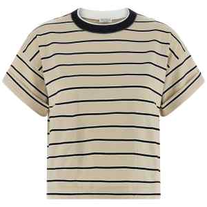 Brunello Cucinelli Shiny Trims T-shirt