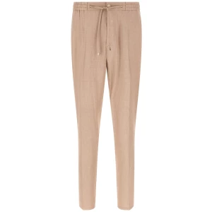 Etro Flamed Linen Joggers