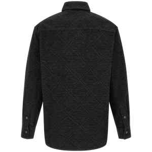 Casablanca Laser Monogram Denim Overshirt