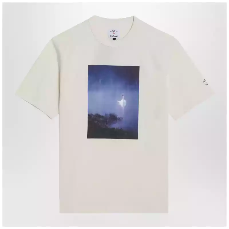 MTS1448MTS_Q_BARBO-WH32.x Archive T-shirt white Barbour x NOAH
