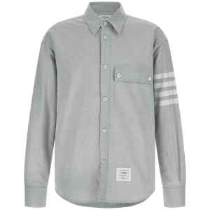 Thom Browne 4bar Flannel Shirt
