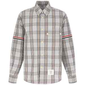 Thom Browne Oversized Rwb Shirt
