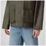 Barbour Modern Bedale olive green waxed jacket
