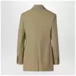Max Mara Camel wool-blend double-breasted jacket
