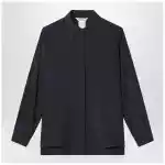 Max Mara Blue silk shirt