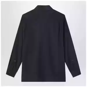 Max Mara Blue silk shirt