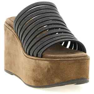 Brunello Cucinelli Precious Straps Sandals