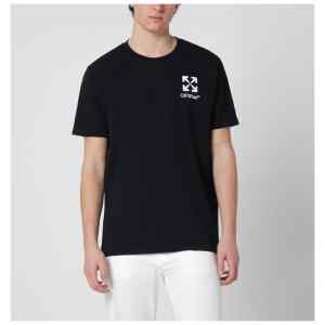 Off-White™ Black T-shirt with Small Arrow logo