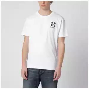 Off White Off-White™ White T-shirt with Small Arrow logo
