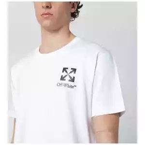 Off White Off-White™ White T-shirt with Small Arrow logo