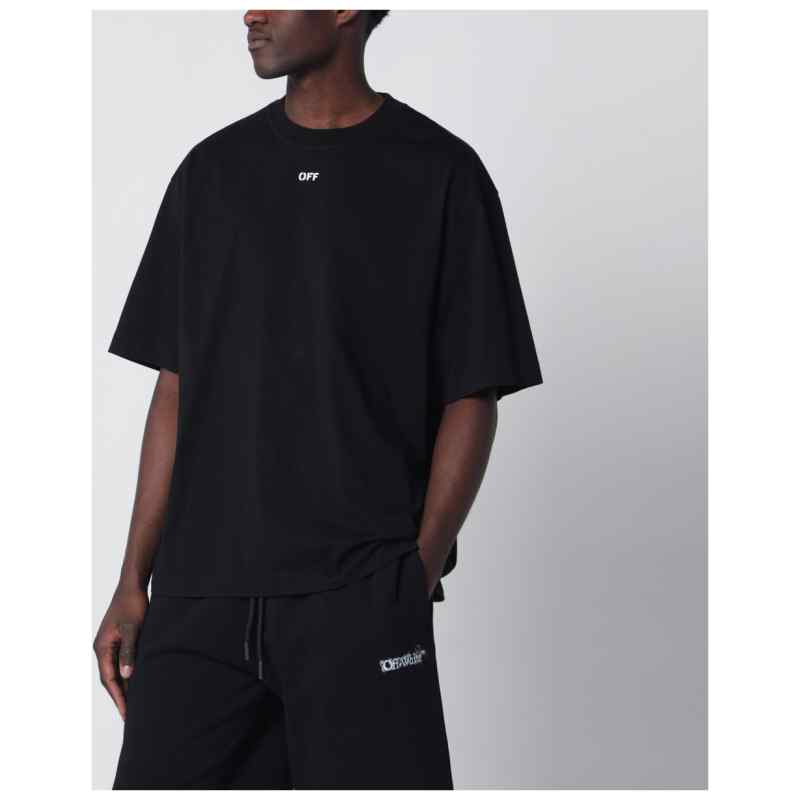 Off-White&trade; Black T-shirt with OFF logo, theFeinheit