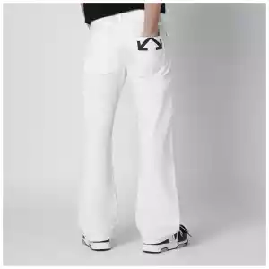 Off White Off-White™ White trousers with logo