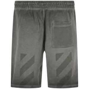 Off-white Laundry Diagonal Skate Bermuda Shorts