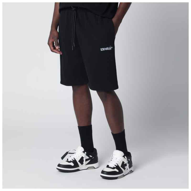 Off-White&trade; Heraldic Arrow bermuda shorts black, theFeinheit