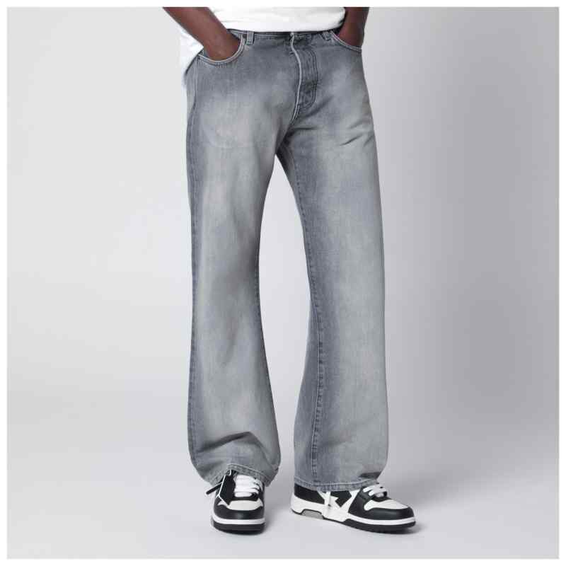 Off-White&trade; Grey washed-effect jeans, theFeinheit