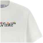 Off White Bookish Glowing Flower T-shirt