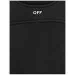 Off White Cropped Sweatshirt