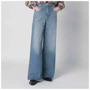 ISABEL MARANT Light blue Lemony wide-leg jeans