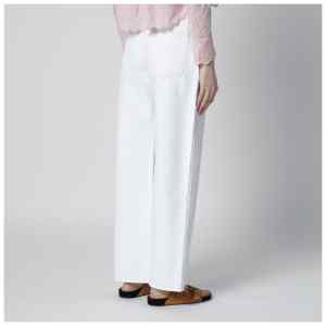 ISABEL MARANT White Dromie trousers