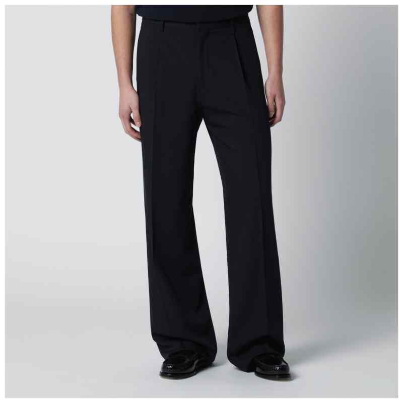 Lardini Blue wool trousers, theFeinheit