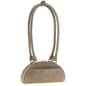 Self-Portrait Suede Mini With Charm Shoulder Bag