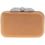 Mach & Mach Double Bow Satin Clutch