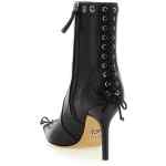 Mach & Mach Crystalized Corset Ankle Boots