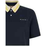 Marni Piqué Cotton Polo Shirt