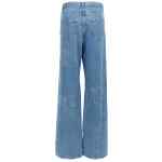 Mach & Mach Crystal Ribbon Hot Fix Jeans