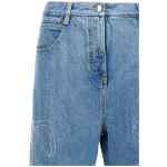 Mach & Mach Crystal Ribbon Hot Fix Jeans