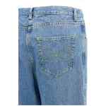 Mach & Mach Crystal Ribbon Hot Fix Jeans