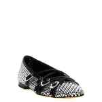 Mach & Mach Crystal Net Ballet Flats