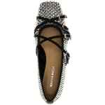 Mach & Mach Crystal Net Ballet Flats
