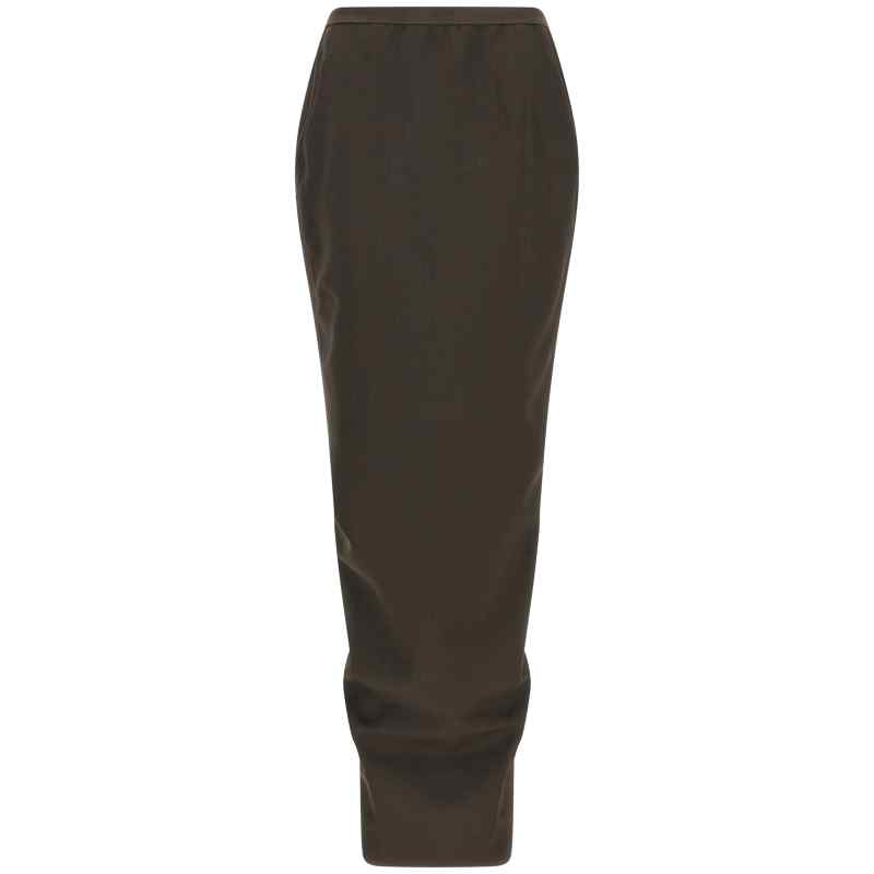 Rick Owens Soft Pillar Long Skirt