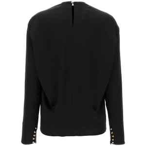 Lanvin Metallic Detail Blouse