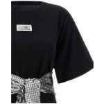 Mm6 Maison Margiela Sequin Gloves T-shirt