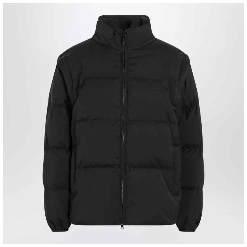 MM6 Maison Margiela Transformable padded black jacket