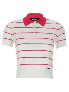 Dsquared2 Striped Polo Shirt