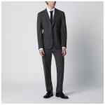Dsquared2 Grey single-breasted suit in wool blend