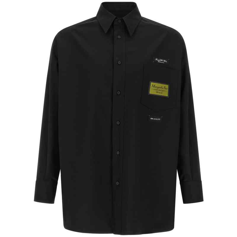SH0DT0040M35733900_01_M_2025-12-15T14-21-19.187Z-4 Mm6 Maison Margiela Jacquard Label Shirt