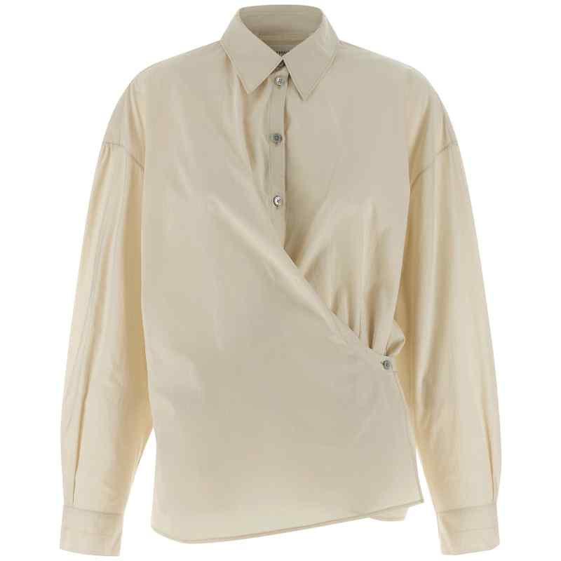 Lemaire Straight Collar Twisted Shirt
