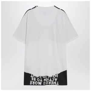 MM6 Maison Margiela White/black cotton AIDS T-shirt
