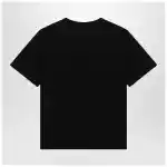 MM6 Maison Margiela Black T-shirt with logo print