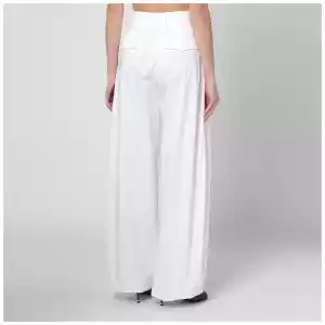 TheLatest Wide white Billie trousers
